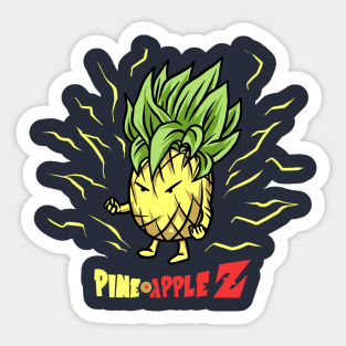 pineapple Z Sticker